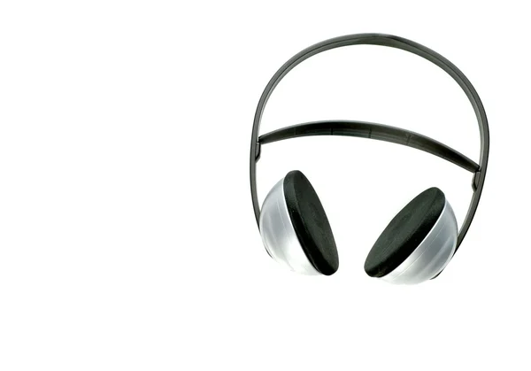 Kopfhörer isoliert über Weiß — Stockfoto