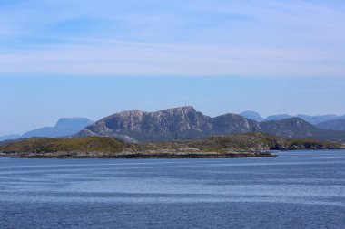 Norveç 'in orta kesimindeki Edoeyfjorden manzarası, Aure belediyesi