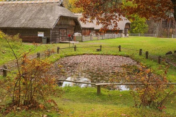 Riga Latvia 2021 Autumn Rigas Ethnographic Museum — Stock Photo, Image