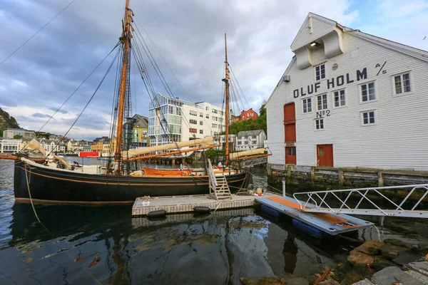Aalesund Norvégia 2022 Horgászmúzeum Épület Norvég Aalesund Városban — Stock Fotó