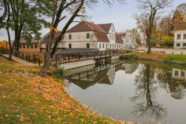 River Aleksupite Town Kuldiga Latvia October — Photo