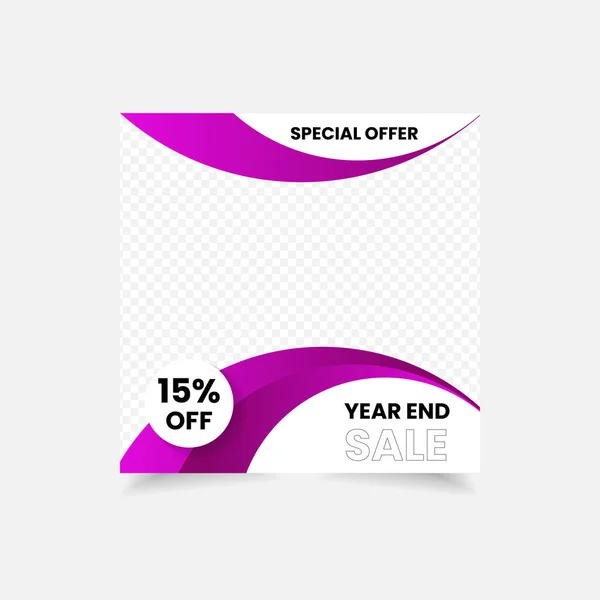 Specialerbjudande Super Försäljning Banner Nya Ankomst Sociala Medier Mall Affisch — Stock vektor