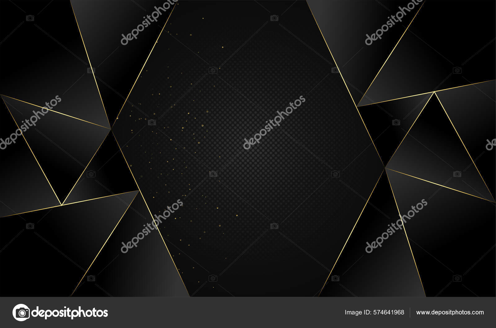 Fondo Pantalla Negro Fondo Abstracto Mejor Para Página Destino Sitio Vector  de stock #574641968 de ©eldr.design, image size:1600x1060