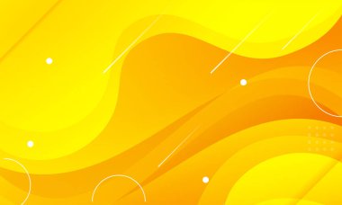 sıvı soyut arkaplan sarı renk geometrik vektör tasarımı web sitesi iniş sayfası broşürü broşürü broşürü ve daha fazlası için en iyisi.