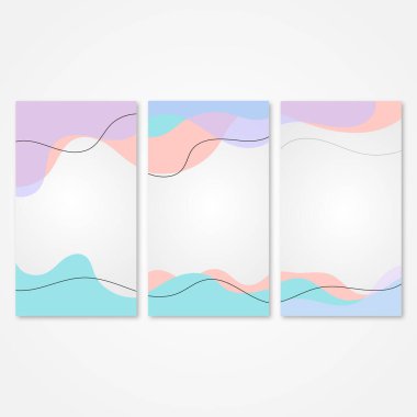 Web sitesi iniş sayfası broşürü broşürü için modern tasarım soyut arkaplan sıvısı şekli, afiş telefon uygulaması ve daha fazlası