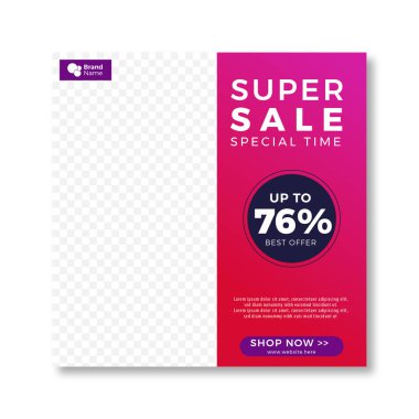 Web sitesi broşürü, broşür broşürü, afiş telefon uygulaması ve daha fazlası için süper indirimli sosyal medya