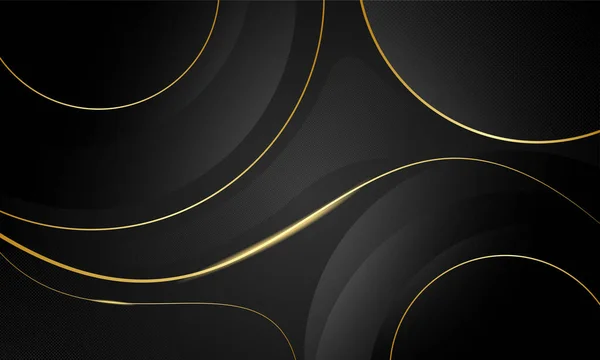 soyut arkaplan siyah renk sıvı altın çizgi efekti