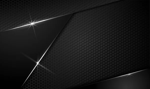 siyah altıgen etkisi arkaplanı