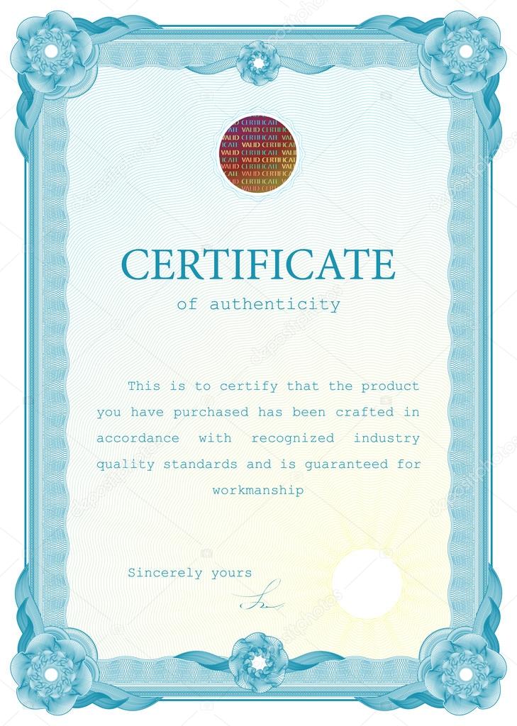 Template certificate, currency, diplomas. Eps 8.