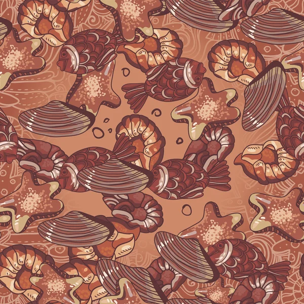 Chocolade patroon — Stockvector