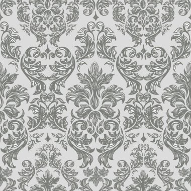 Dikişsiz retro barocco arka plan