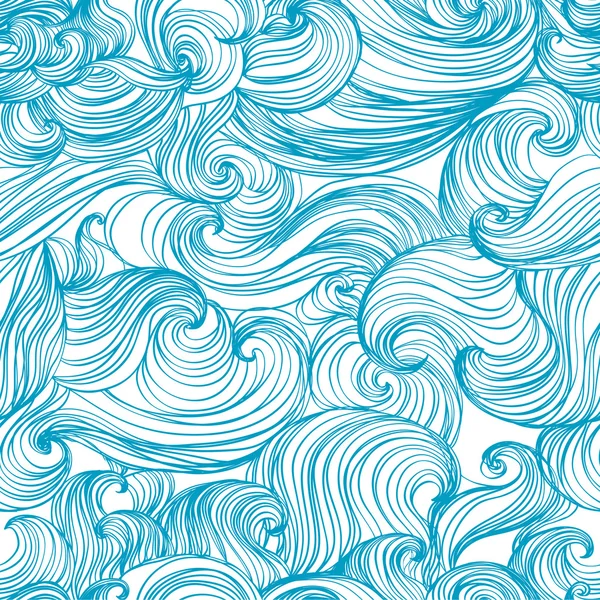 Fondo ondas azules — Archivo Imágenes Vectoriales