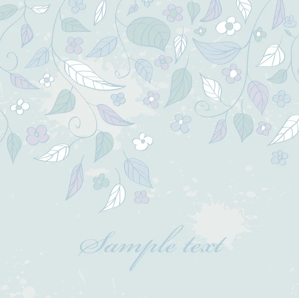 Paisley fond floral — Image vectorielle