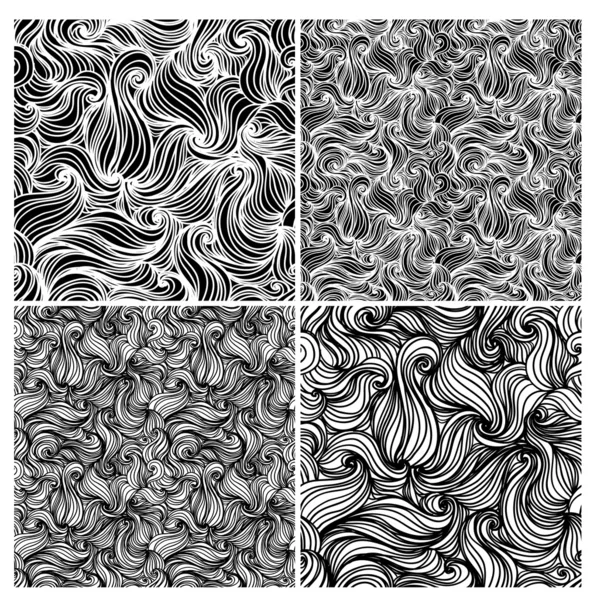 Seamless abstrato ondas fundo —  Vetores de Stock