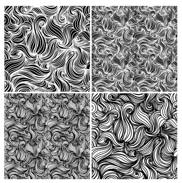 Seamless abstract waves background