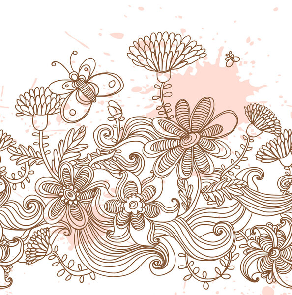 Romantic Flower Background
