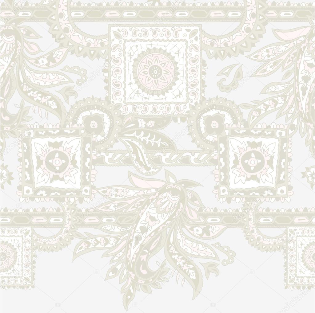 Paisley Floral background