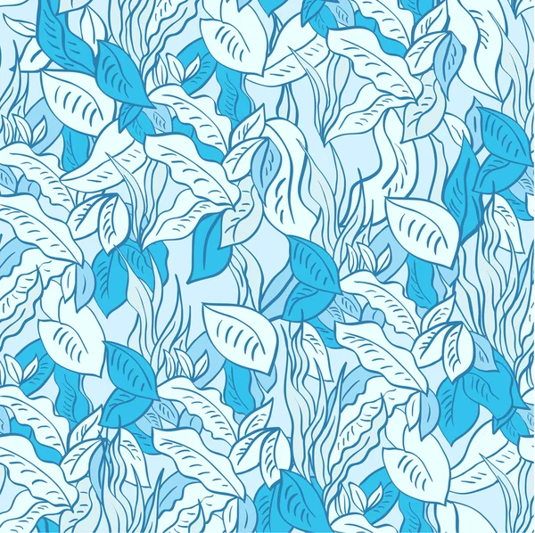 Motif floral sans couture, texture sans fin avec des fleurs. Fond vectoriel pour la conception textile. Ornement vectoriel avec feuilles et brindilles dans un style vintage. Fond d'écran, fond . — Image vectorielle