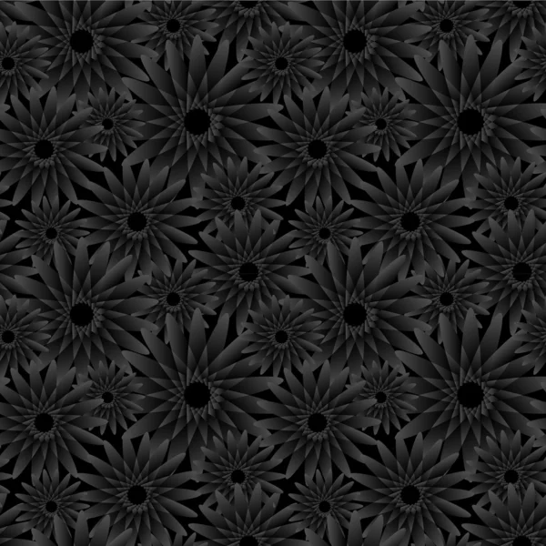 Nahtlose Tapete mit floralem Ornament für Vintage-Design, Vektor-Retro-Hintergrund — Stockvektor