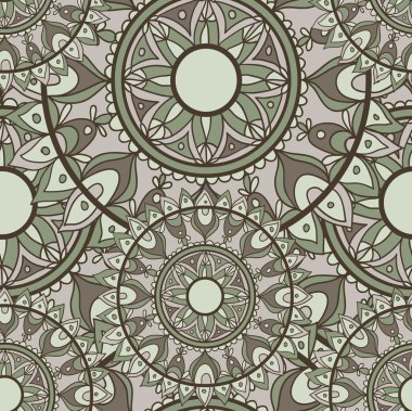 soyut daire seamless modeli