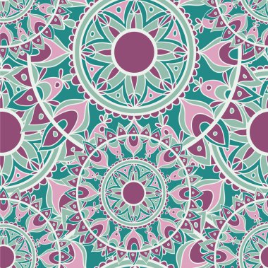 soyut daire seamless modeli