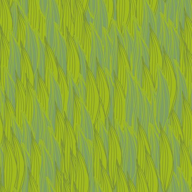 Bitkisel seamless modeli yeşil çim arka plan