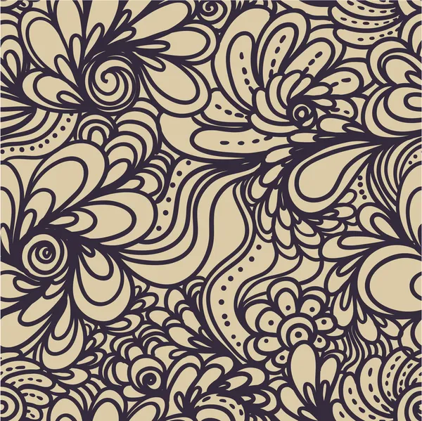 Patrón de flor sin costura abstracta — Archivo Imágenes Vectoriales