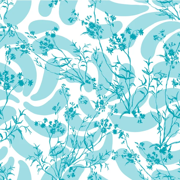 Texture florale abstraite — Image vectorielle