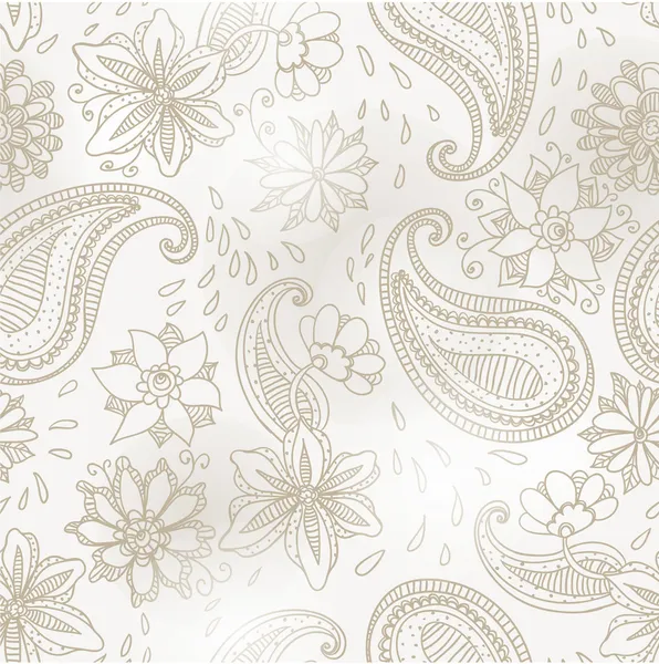 Modèle paisley sans couture — Image vectorielle