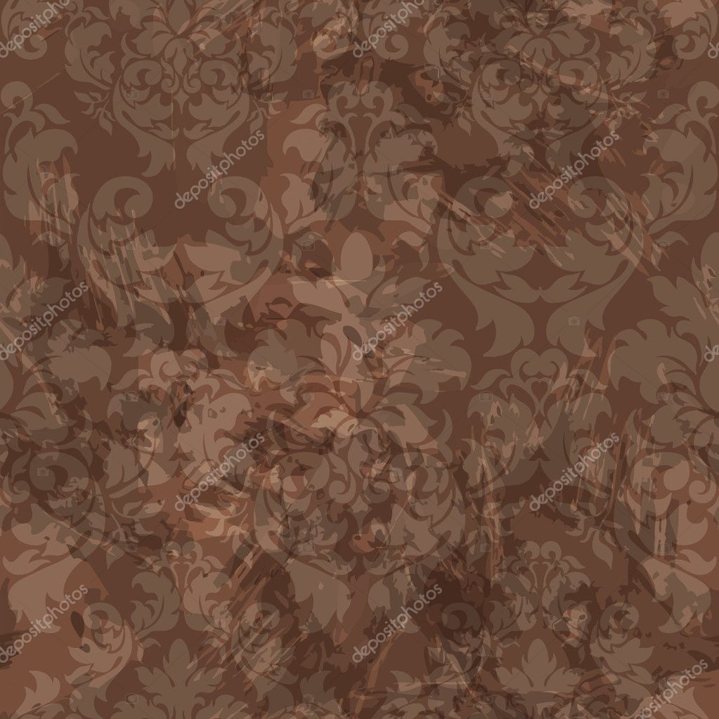 Seamless retro barocco background Stock Vector Image by ©Depiano 26967395