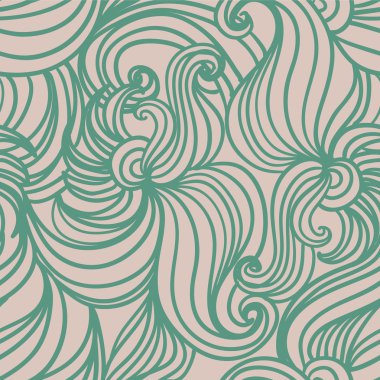 Dikişsiz soyut desen, dalgalar arka plan, duvar kağıdı