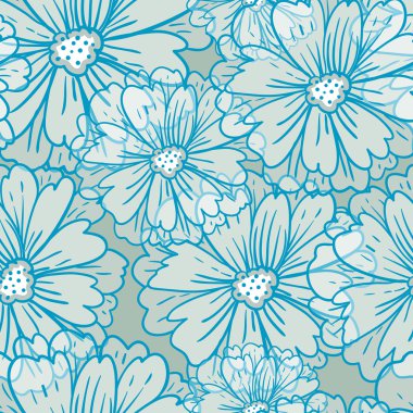 Dikişsiz çiçeği çiçek deseni. çiçek arka plan.