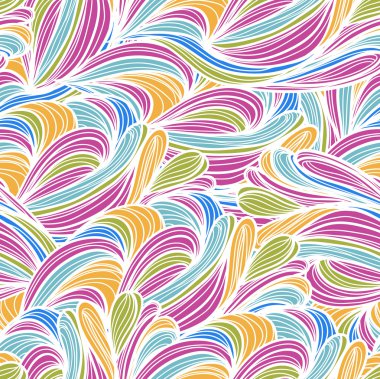 Dikişsiz soyut desen, dalgalar arka plan, duvar kağıdı