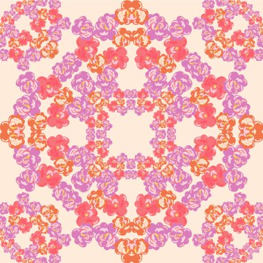 Dikişsiz vintage. duvar kağıdı deseni. vektör