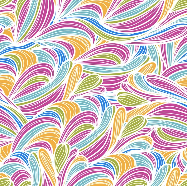 Patrón abstracto sin costuras, fondo de ondas, fondo de pantalla — Vector de stock