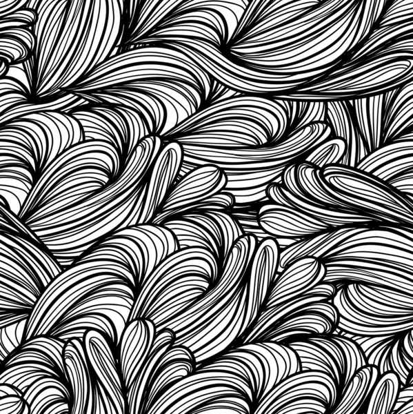 Patrón abstracto sin costuras, fondo de ondas, fondo de pantalla — Vector de stock