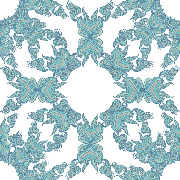 Motif floral vintage sans couture pour fonds d'écran rétro — Image vectorielle