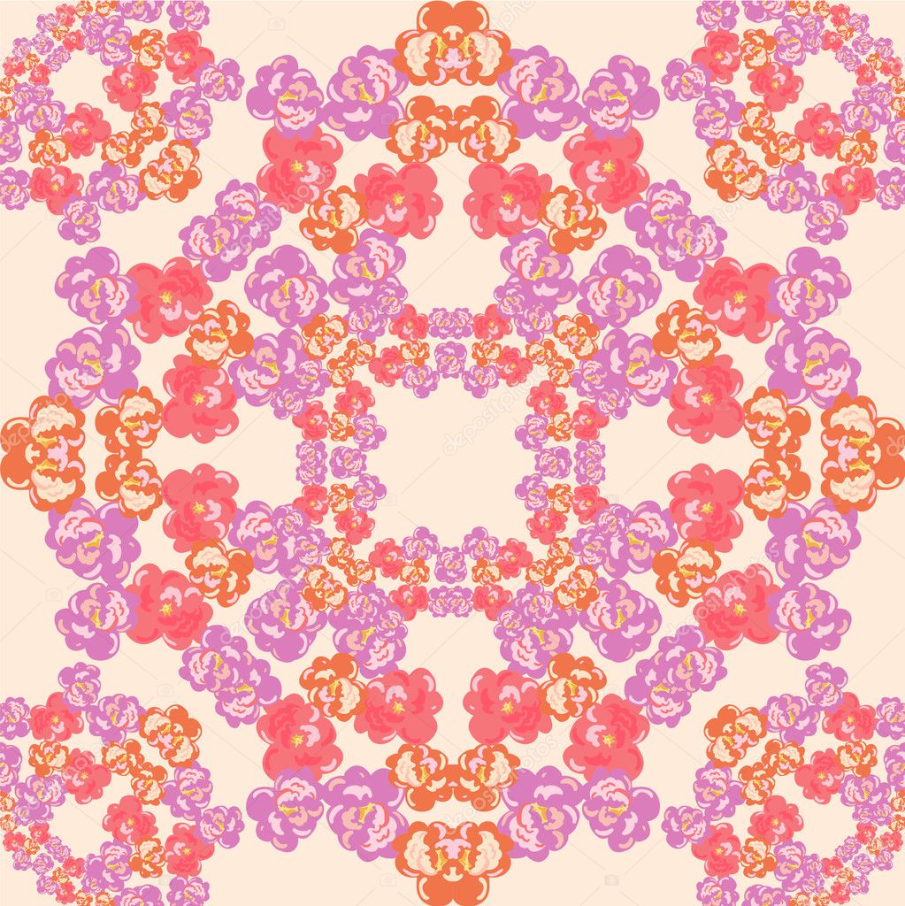 Seamless Vintage. Wallpaper Pattern. Vector Stock Vector Image by