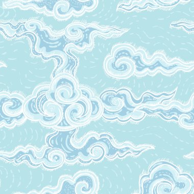 Dalgalı kusursuz desen