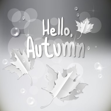 sonbahar soyut doğası arka plan