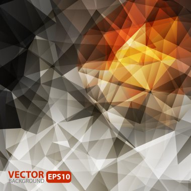 soyut üçgen arka plan