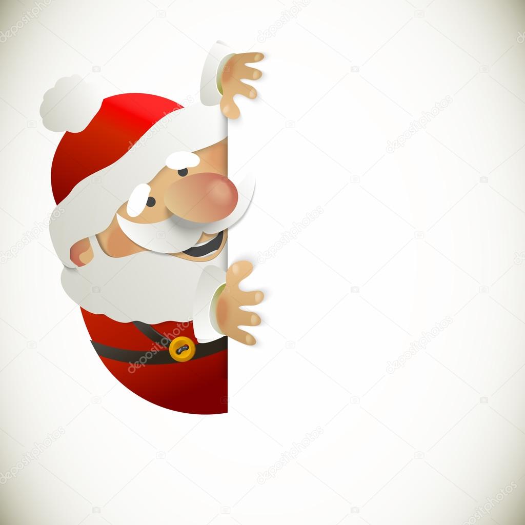 Santa Claus with place for your text