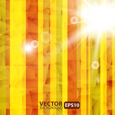 çizgili arka plan sunburst parlama ile