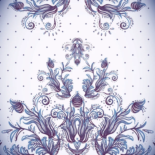 Vintage background, baroque pattern — Stock Vector