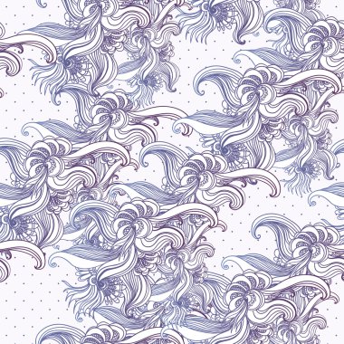 Barok model sorunsuz antika arka plan