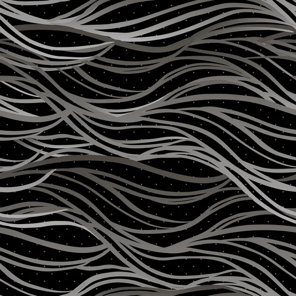 シームレスな抽象的なパターン、波背景 — ストックベクタ