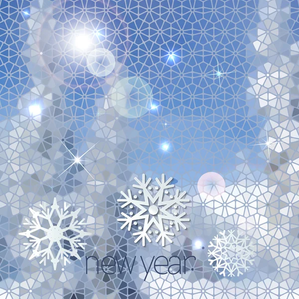 Vinter abstrakt bakgrund — Stock vektor