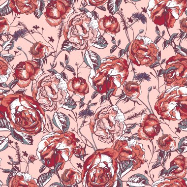 güzel vintage sorunsuz gül arka plan