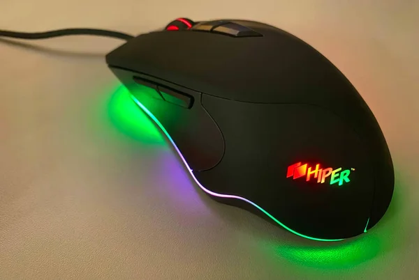Gaming Mouse Backlight — Stock Photo, Image