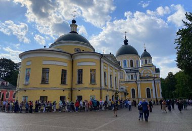 Moskova 'daki Pokrovsky Manastırı. Moskova 'daki St. Matrona kalıntılarının saklandığı yer.